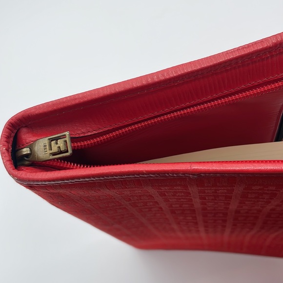 FENDI Canvas Pad holder Journal CLUTCH - Picture 5 of 6